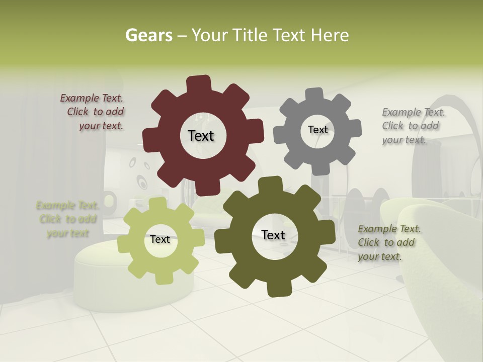 Environment Lifestyle Mirror PowerPoint Template