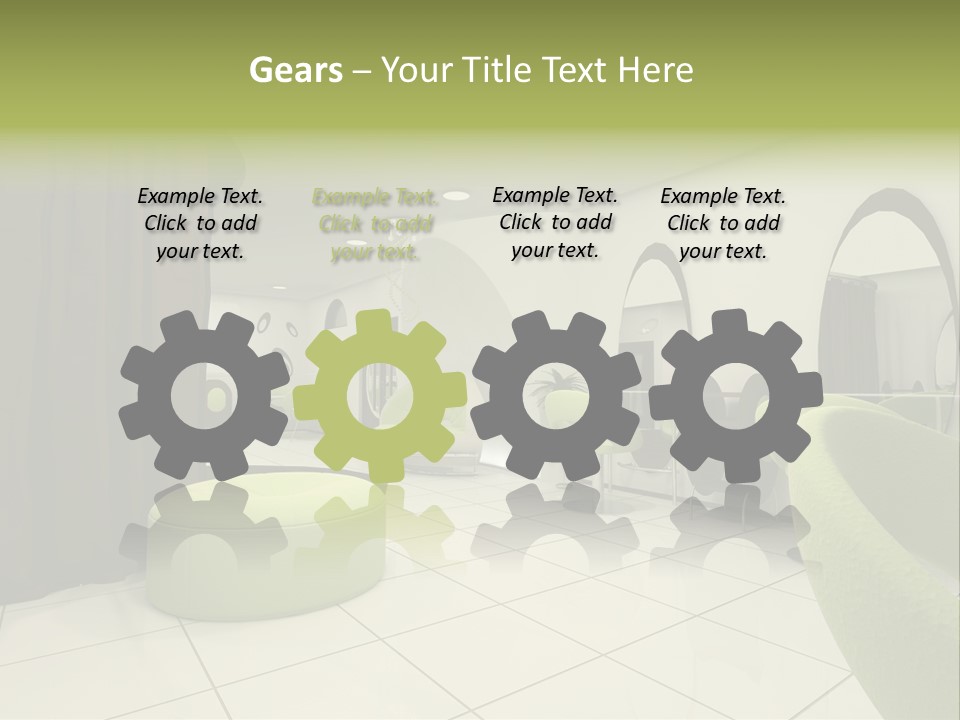 Environment Lifestyle Mirror PowerPoint Template