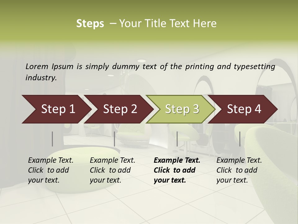 Environment Lifestyle Mirror PowerPoint Template