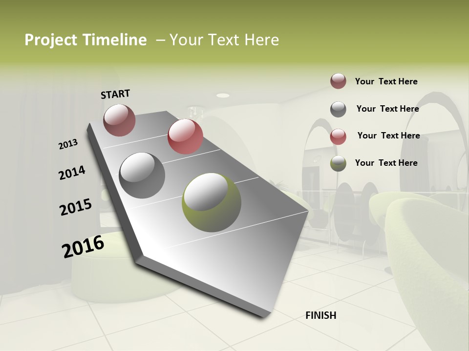 Environment Lifestyle Mirror PowerPoint Template