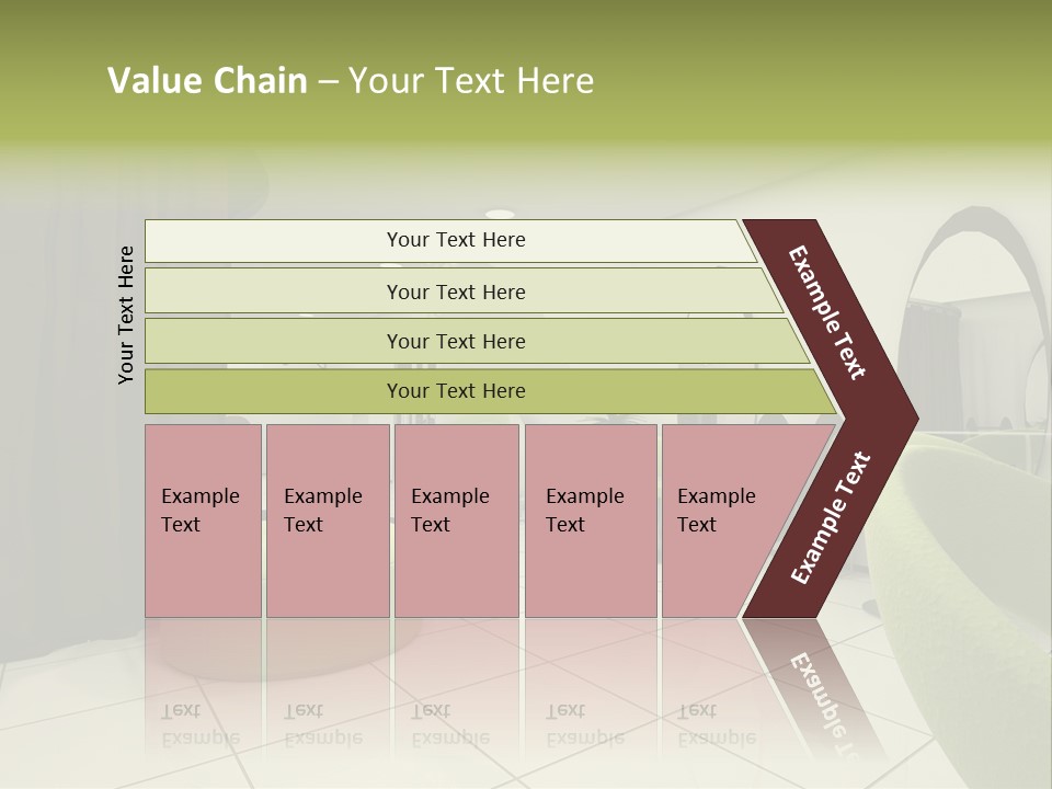 Environment Lifestyle Mirror PowerPoint Template