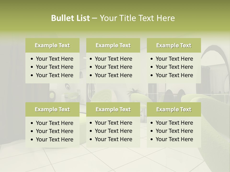 Environment Lifestyle Mirror PowerPoint Template