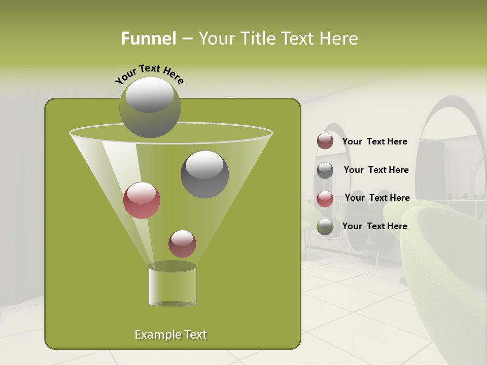 Environment Lifestyle Mirror PowerPoint Template