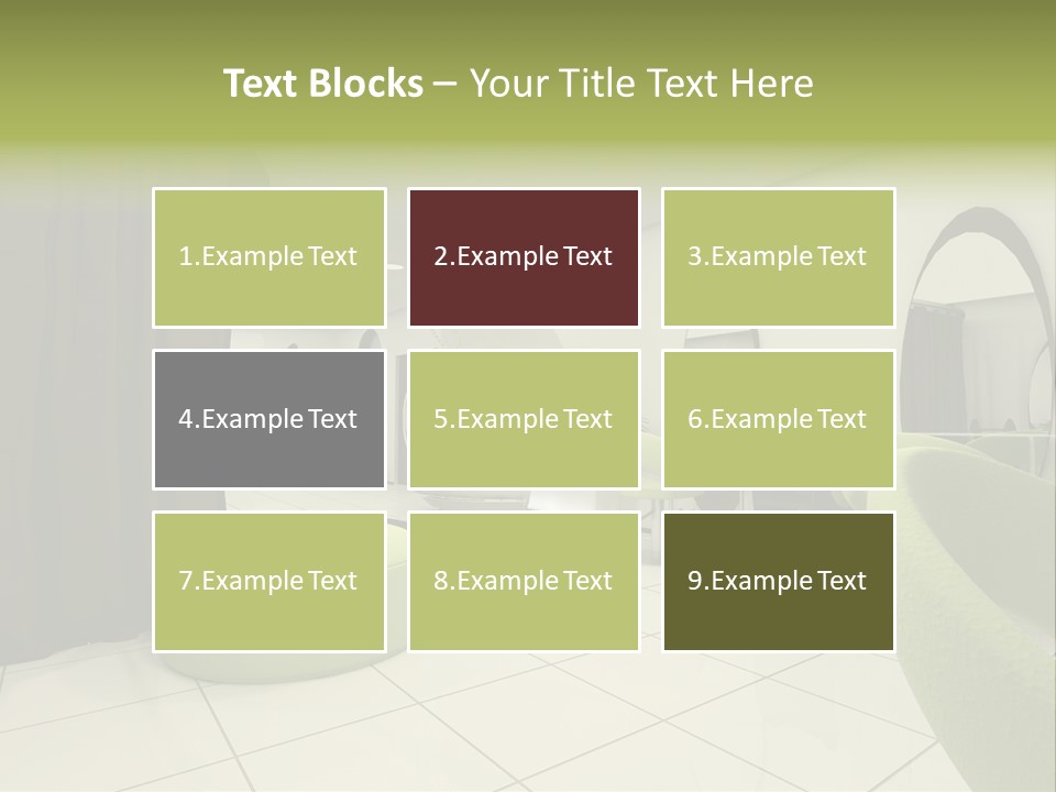Environment Lifestyle Mirror PowerPoint Template