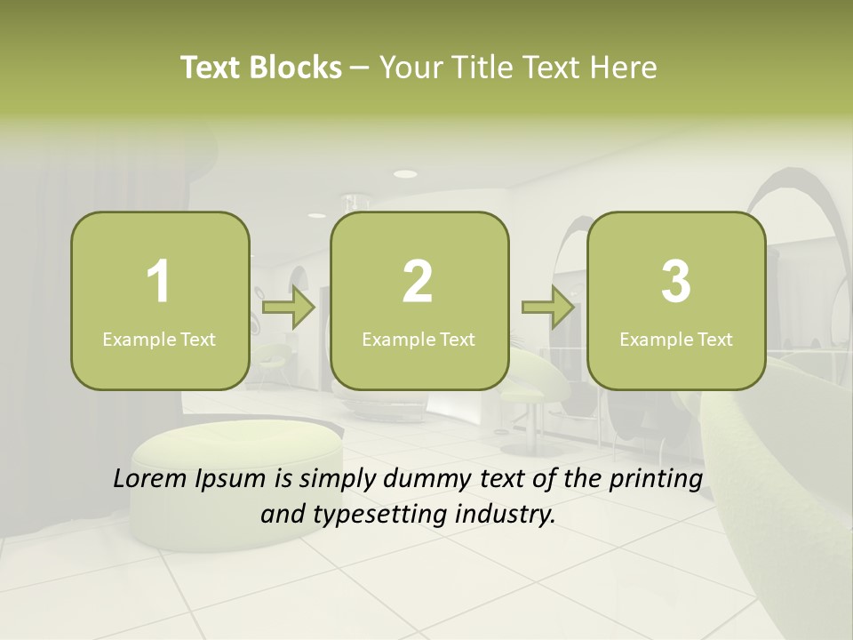 Environment Lifestyle Mirror PowerPoint Template
