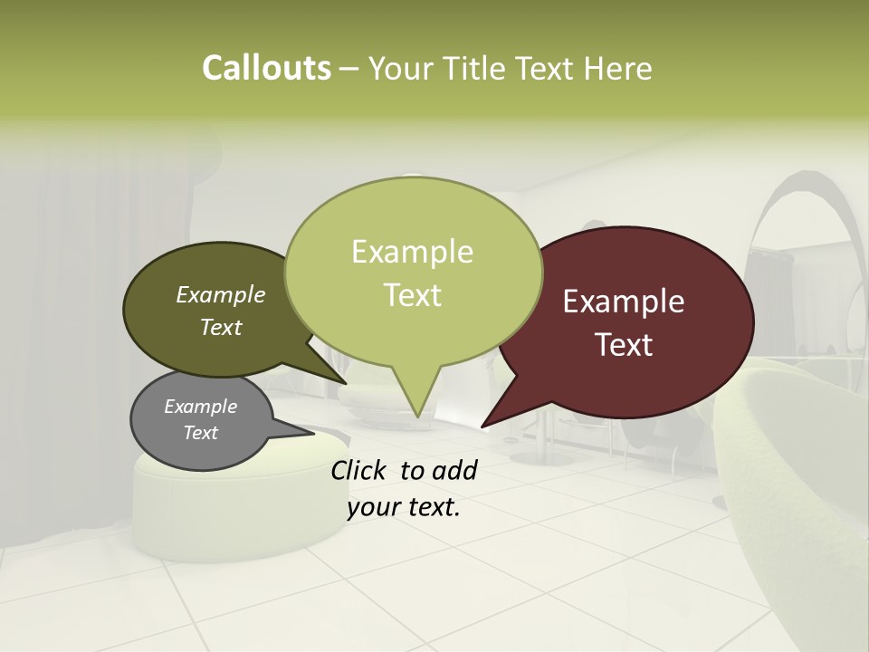 Environment Lifestyle Mirror PowerPoint Template