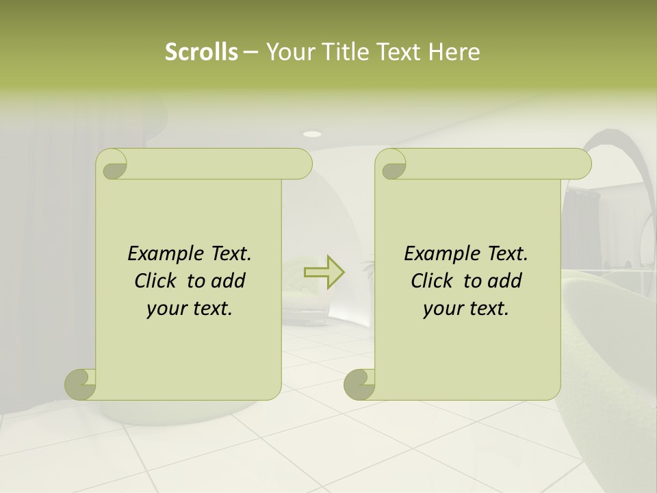 Environment Lifestyle Mirror PowerPoint Template