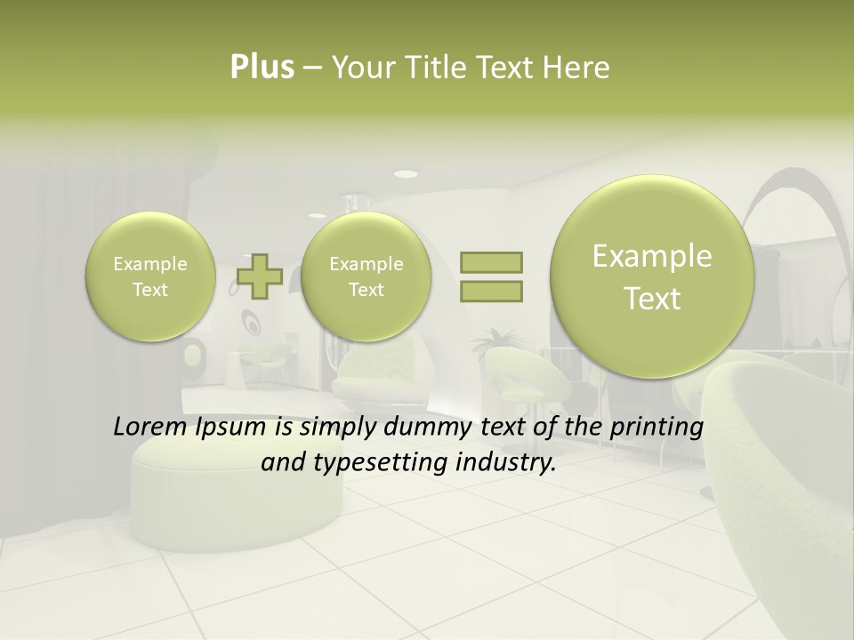 Environment Lifestyle Mirror PowerPoint Template