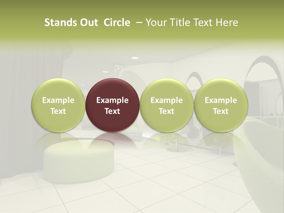 Environment Lifestyle Mirror PowerPoint Template