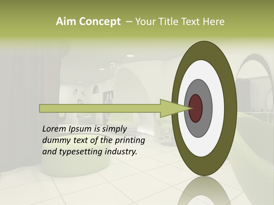 Environment Lifestyle Mirror PowerPoint Template