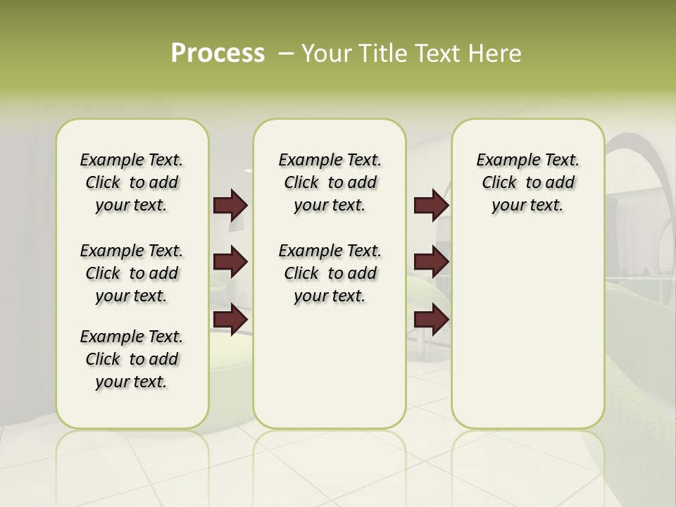 Environment Lifestyle Mirror PowerPoint Template