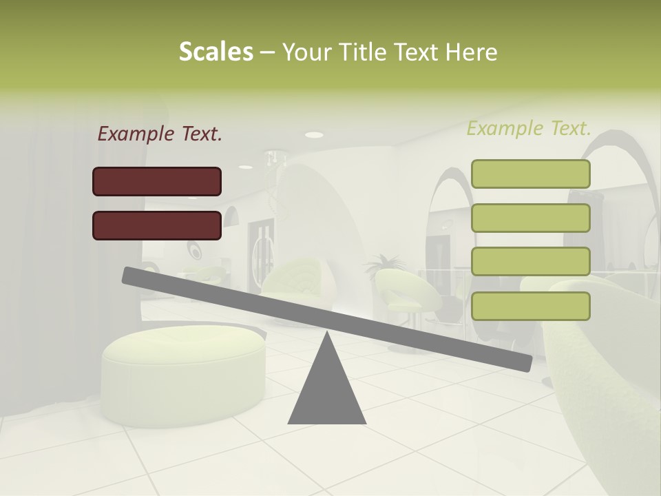 Environment Lifestyle Mirror PowerPoint Template