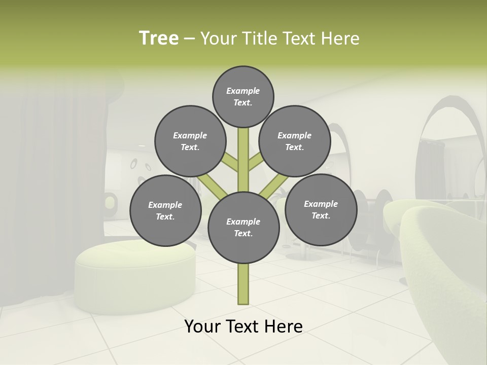 Environment Lifestyle Mirror PowerPoint Template