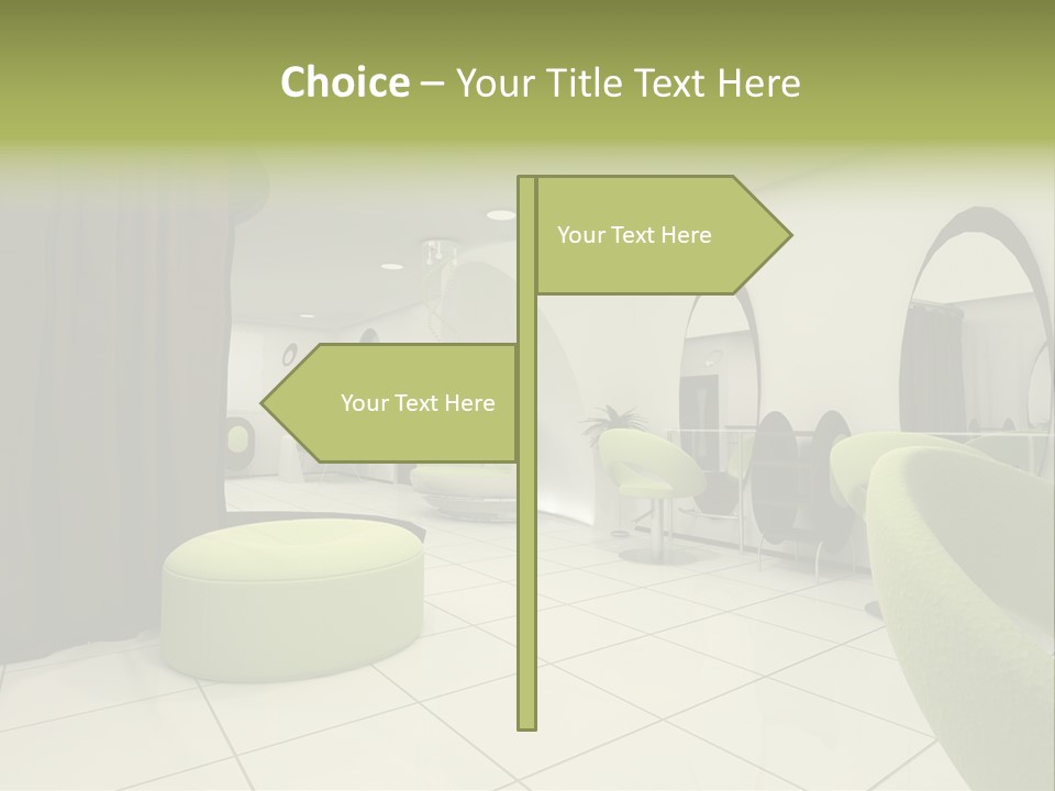 Environment Lifestyle Mirror PowerPoint Template