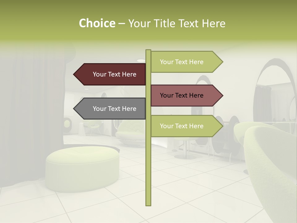 Environment Lifestyle Mirror PowerPoint Template