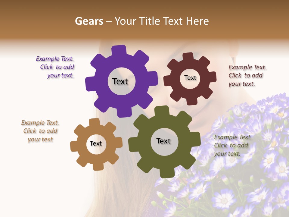 Adult People Cute PowerPoint Template