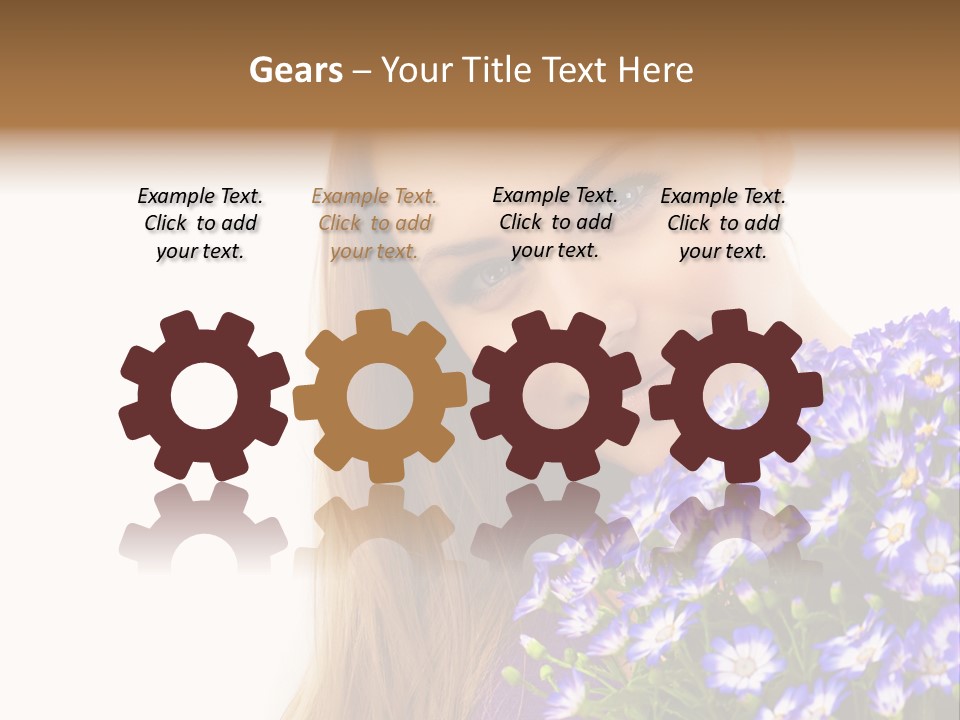 Adult People Cute PowerPoint Template