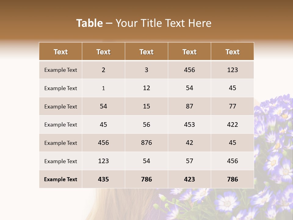 Adult People Cute PowerPoint Template