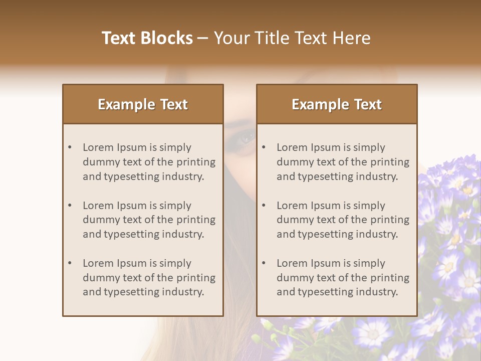 Adult People Cute PowerPoint Template