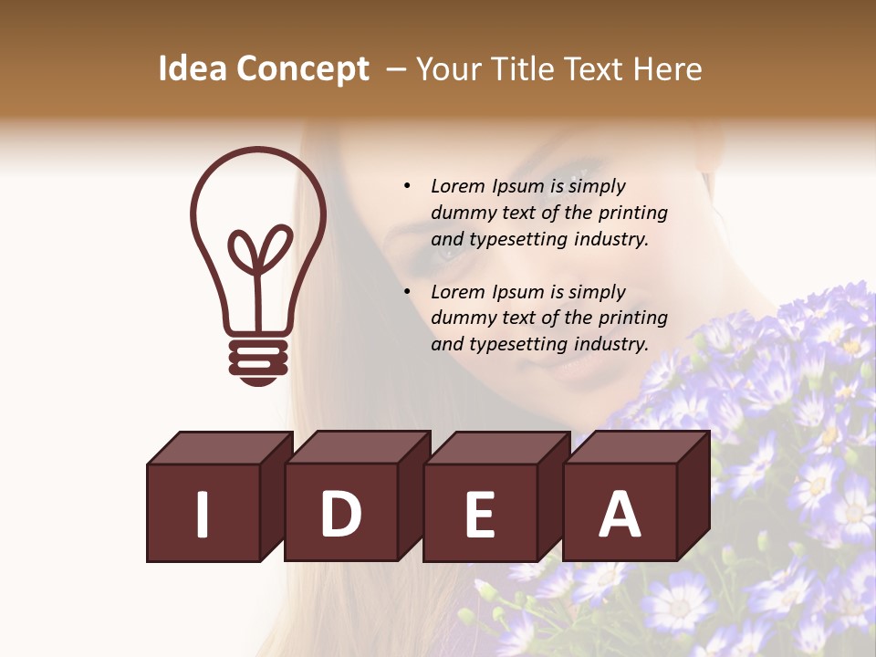 Adult People Cute PowerPoint Template