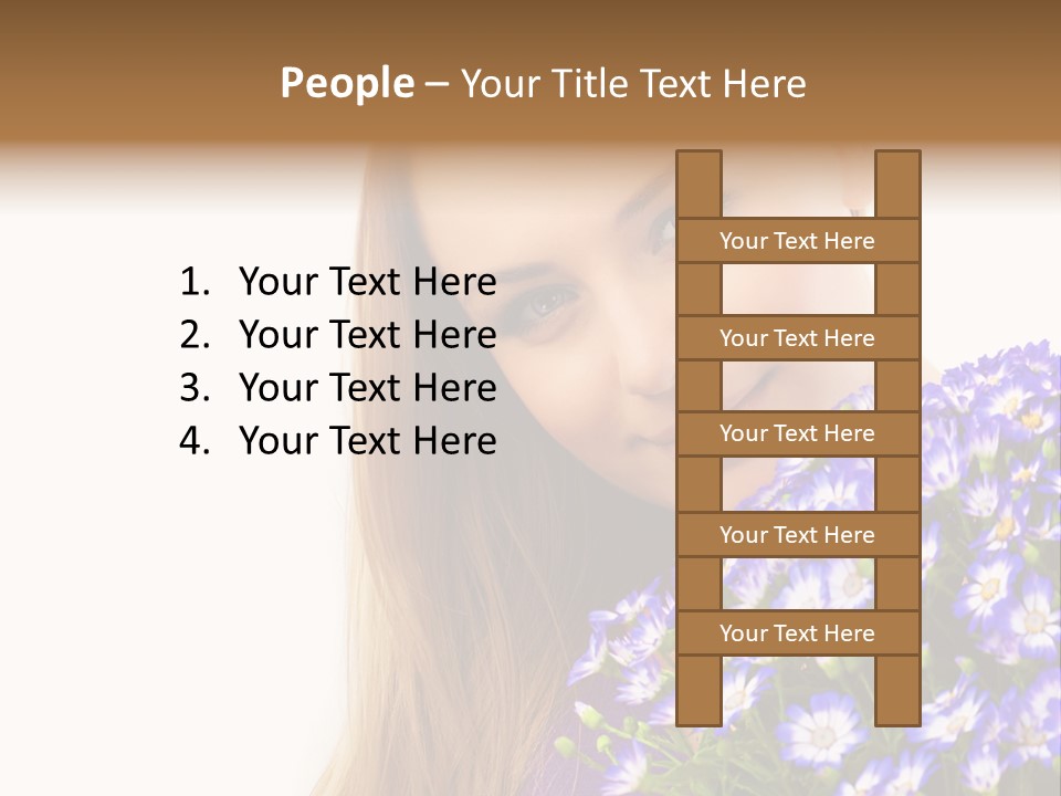 Adult People Cute PowerPoint Template