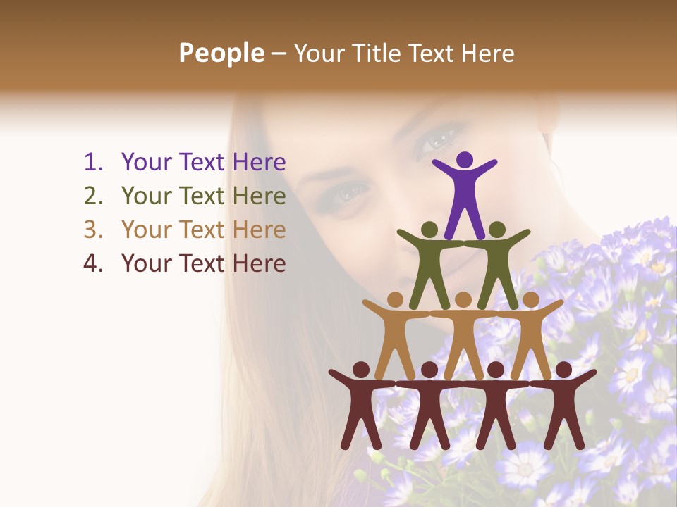 Adult People Cute PowerPoint Template