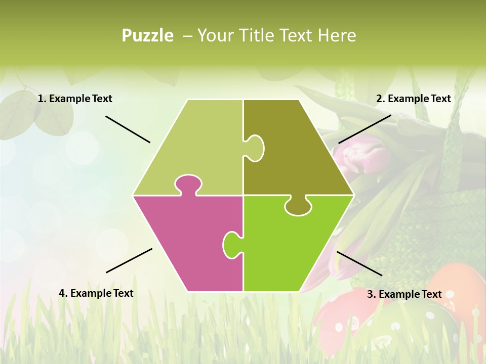 Sunlight Rahmen Summer PowerPoint Template