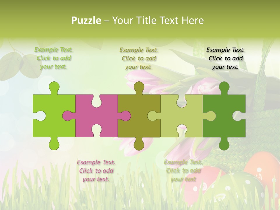 Sunlight Rahmen Summer PowerPoint Template