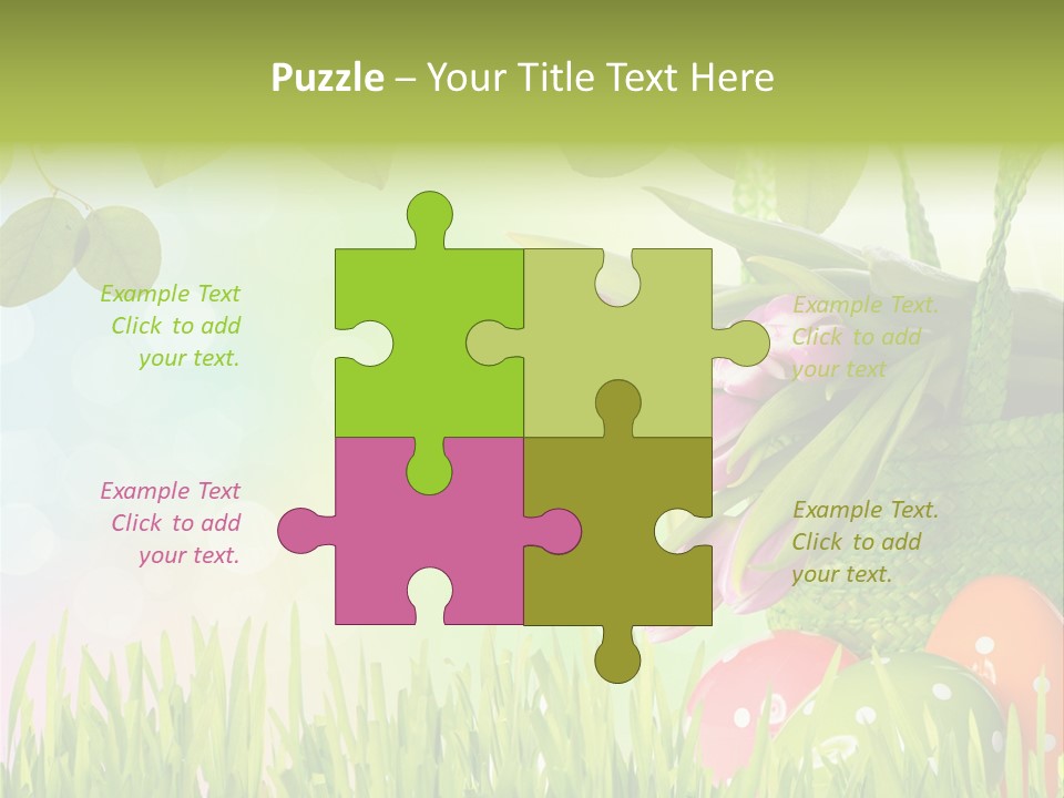 Sunlight Rahmen Summer PowerPoint Template