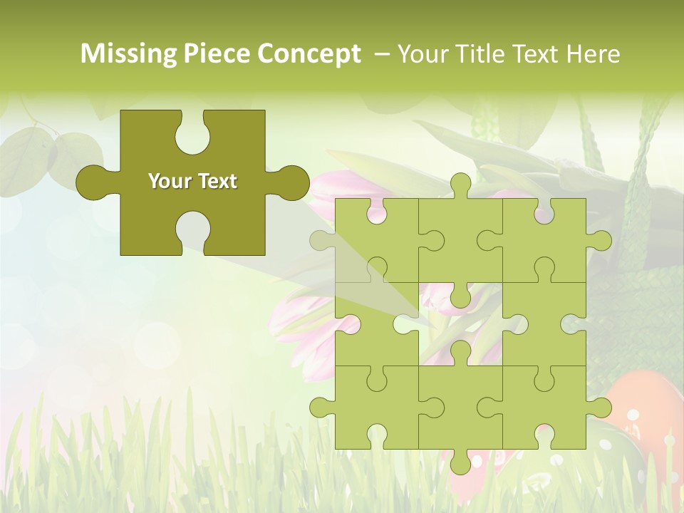 Sunlight Rahmen Summer PowerPoint Template