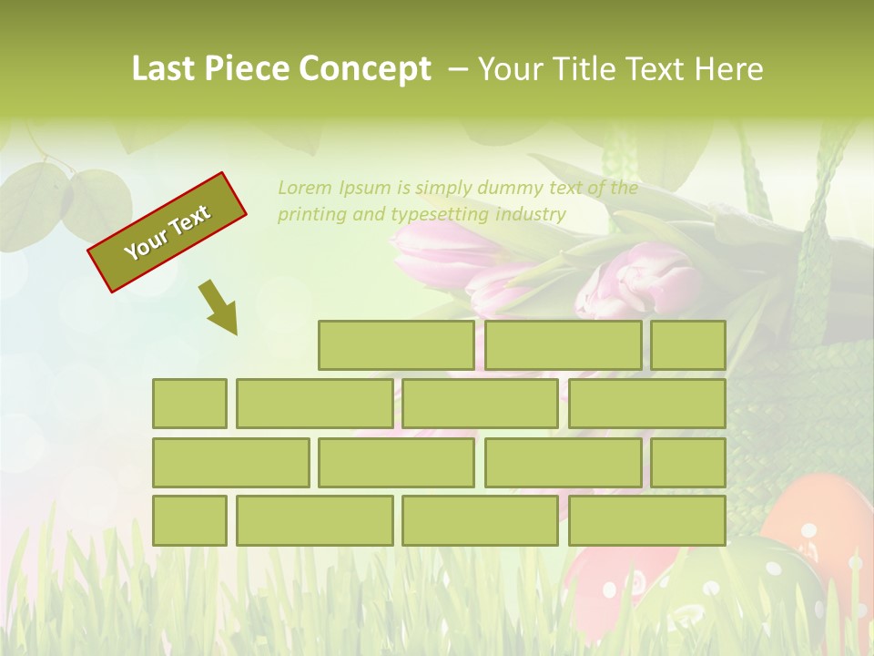 Sunlight Rahmen Summer PowerPoint Template