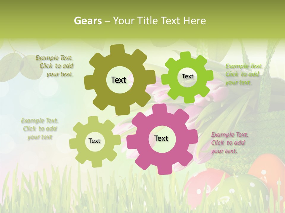 Sunlight Rahmen Summer PowerPoint Template