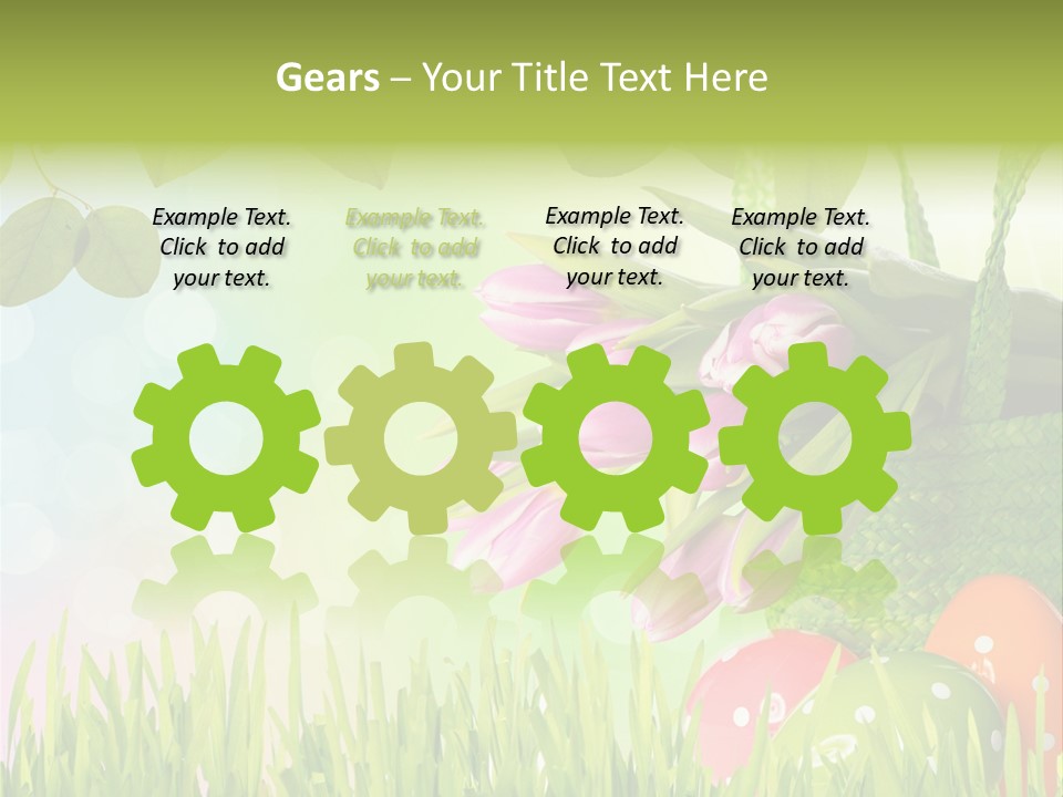 Sunlight Rahmen Summer PowerPoint Template