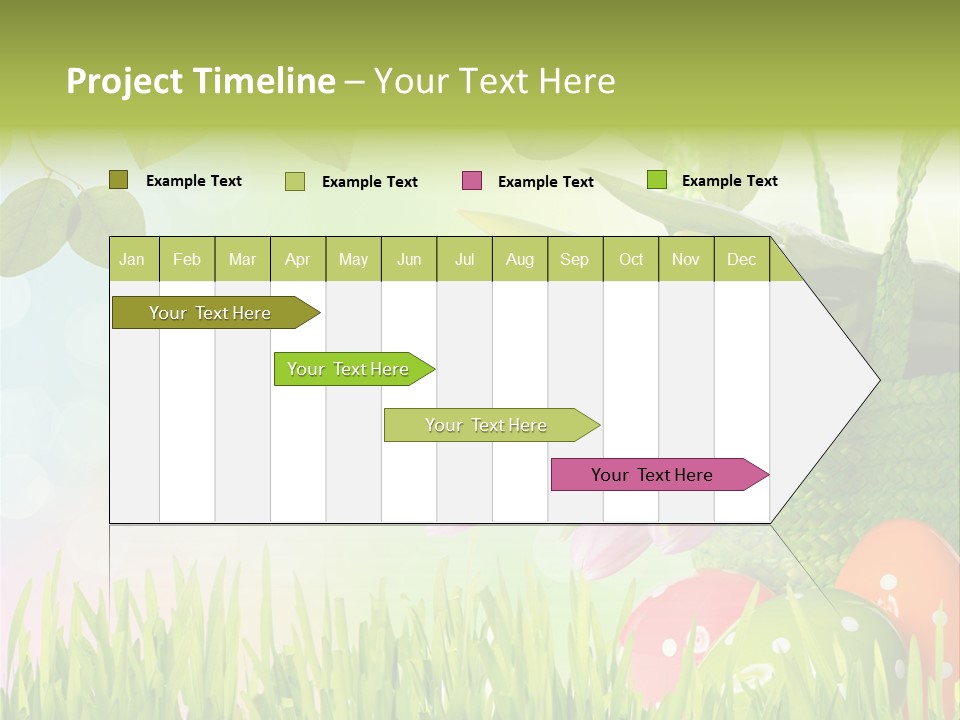 Sunlight Rahmen Summer PowerPoint Template