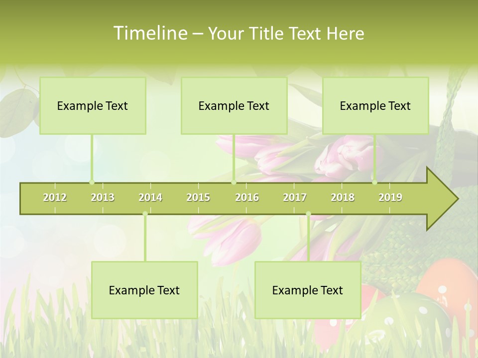 Sunlight Rahmen Summer PowerPoint Template