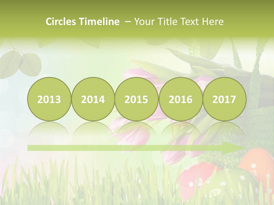 Sunlight Rahmen Summer PowerPoint Template