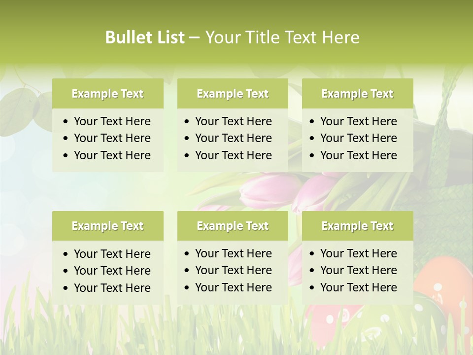 Sunlight Rahmen Summer PowerPoint Template