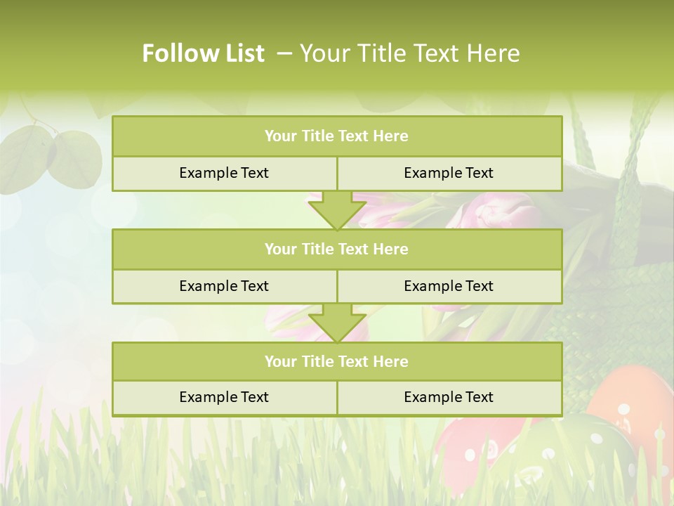 Sunlight Rahmen Summer PowerPoint Template