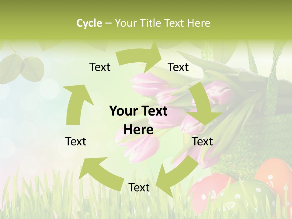 Sunlight Rahmen Summer PowerPoint Template