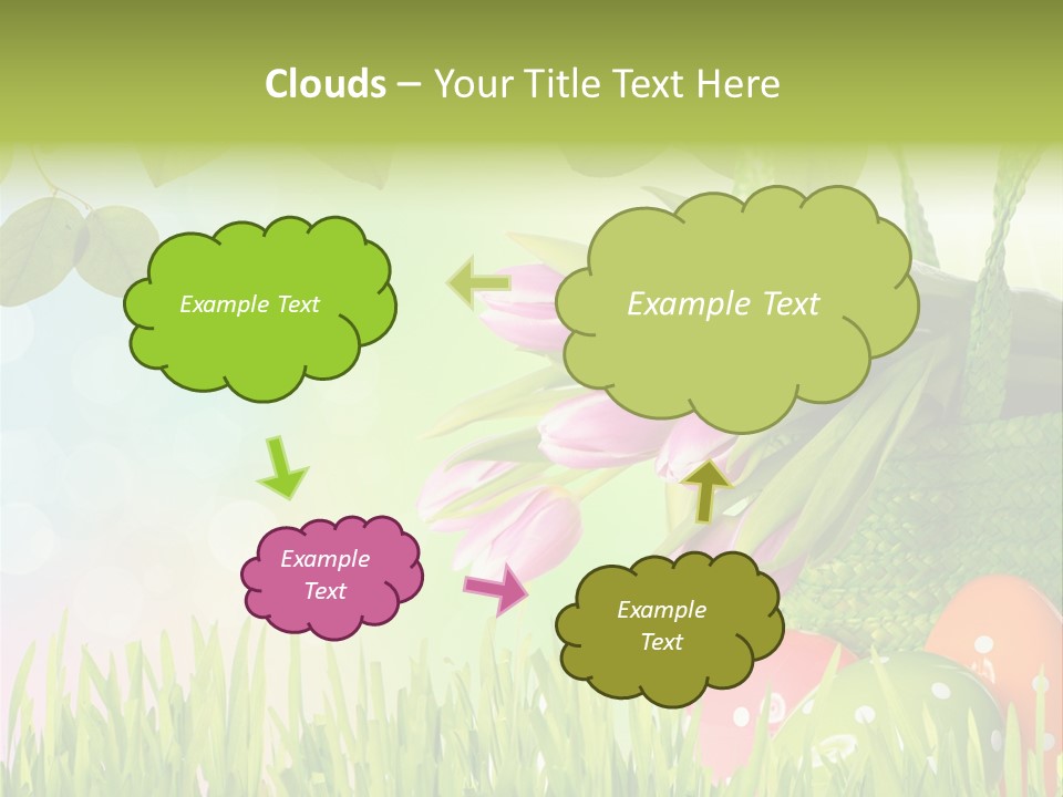 Sunlight Rahmen Summer PowerPoint Template