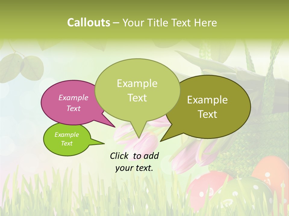 Sunlight Rahmen Summer PowerPoint Template