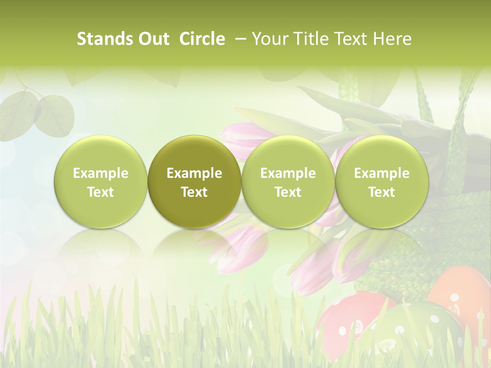 Sunlight Rahmen Summer PowerPoint Template