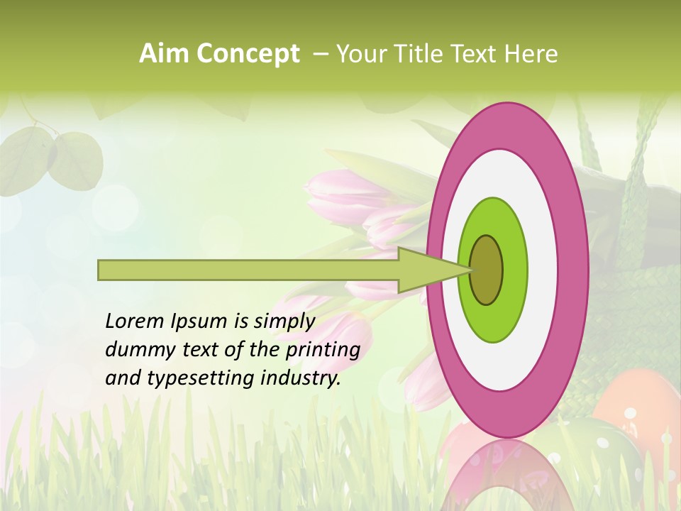 Sunlight Rahmen Summer PowerPoint Template