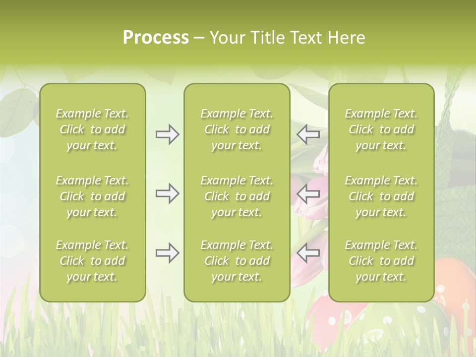 Sunlight Rahmen Summer PowerPoint Template