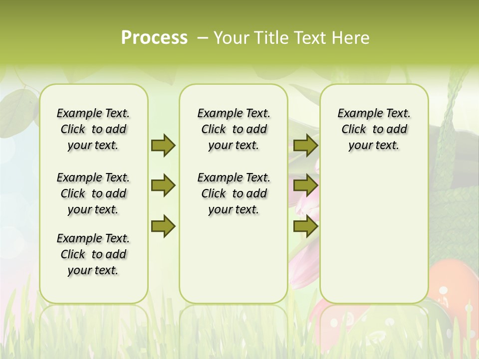 Sunlight Rahmen Summer PowerPoint Template