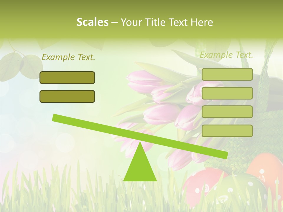 Sunlight Rahmen Summer PowerPoint Template