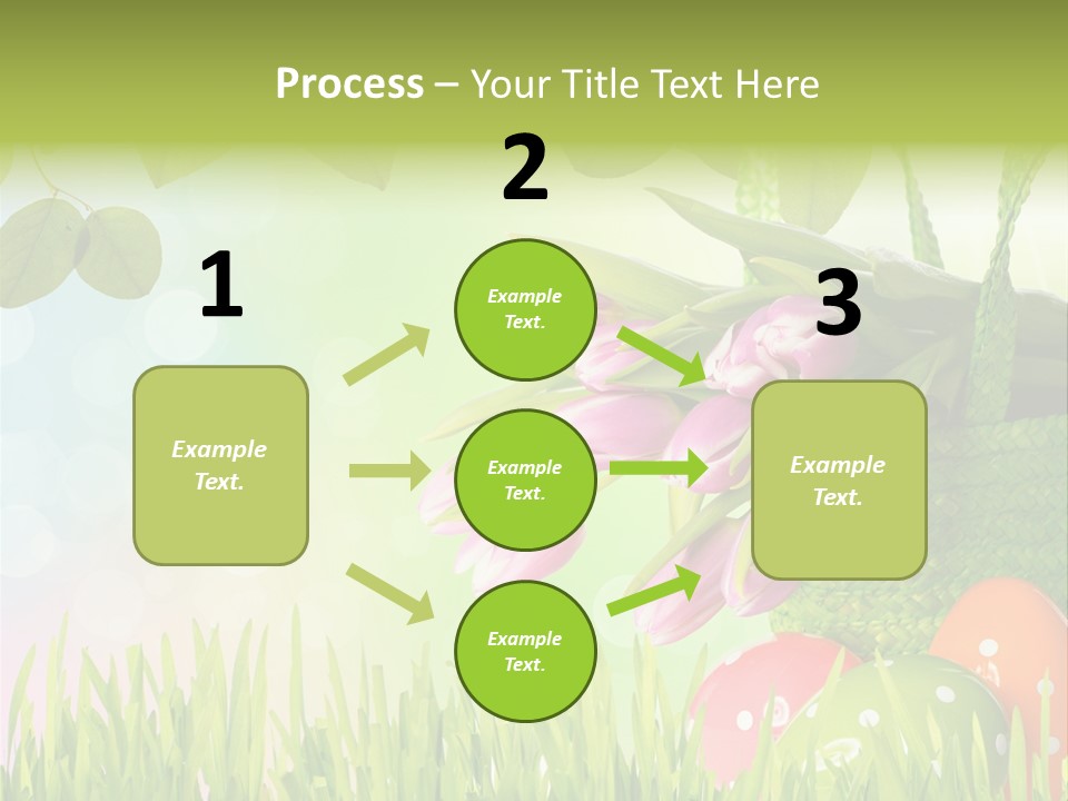 Sunlight Rahmen Summer PowerPoint Template