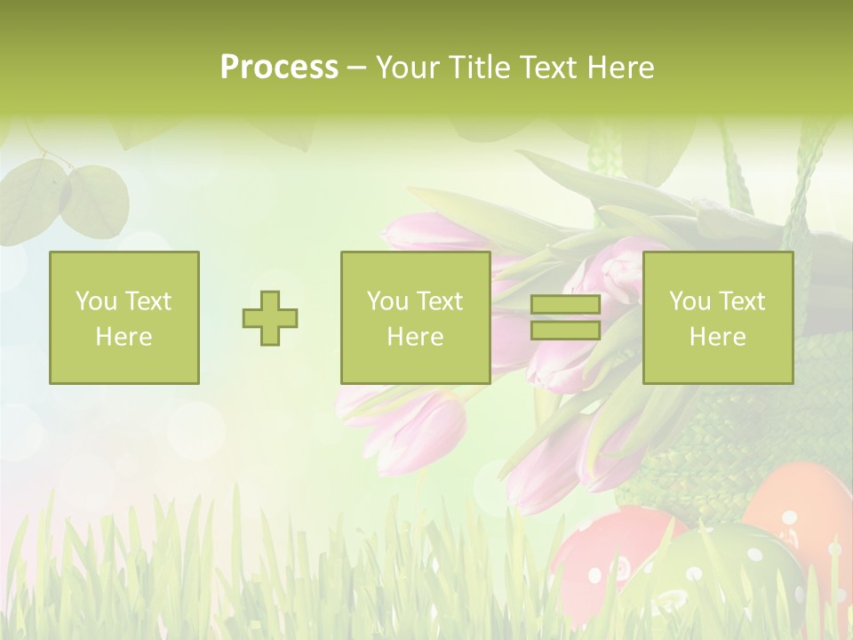 Sunlight Rahmen Summer PowerPoint Template