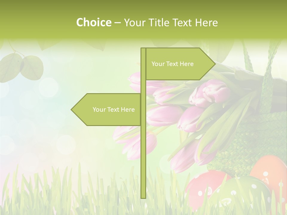 Sunlight Rahmen Summer PowerPoint Template