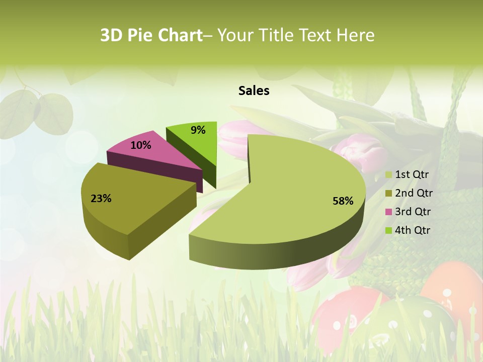 Sunlight Rahmen Summer PowerPoint Template